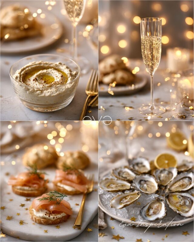 repas du Nouvel An entre amis idee