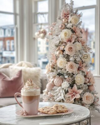 sapin artificiel deco romantique