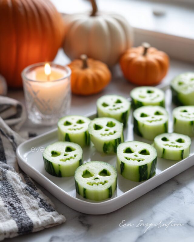 snack halloween concombre peur effrayant