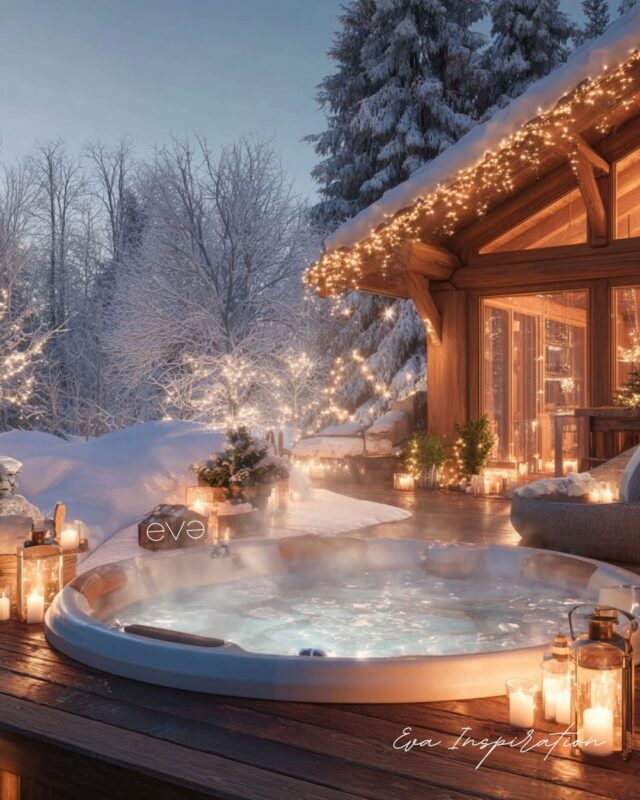vacance spa chalet neige sejour reve
