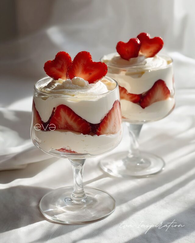 verrine saint valentin idee soiree
