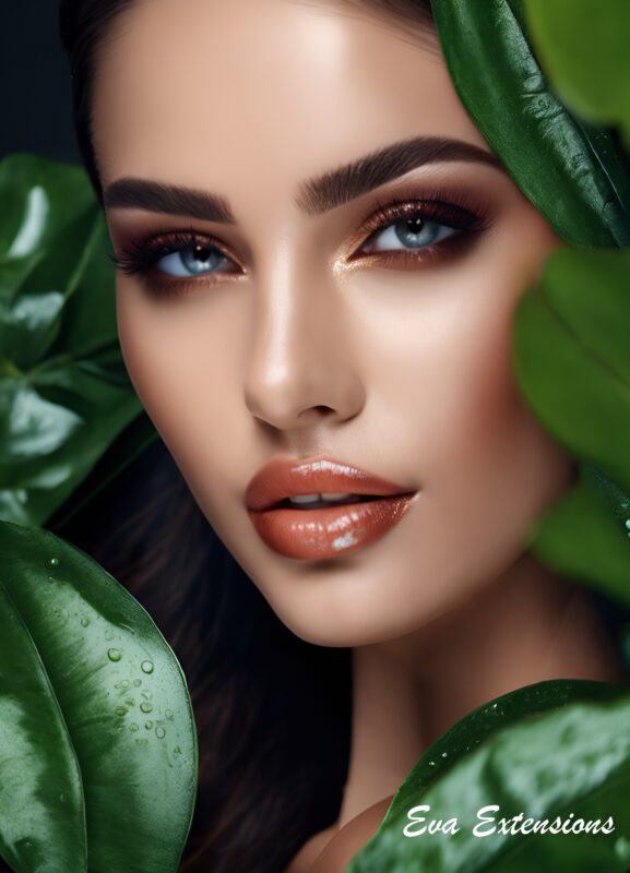 yeux-bleus-ton-chaud-cuivre-paillette-fard